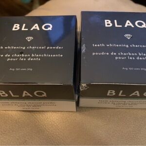BLAQ Teeth Whitening Charcoal Powder - Black Qty 2